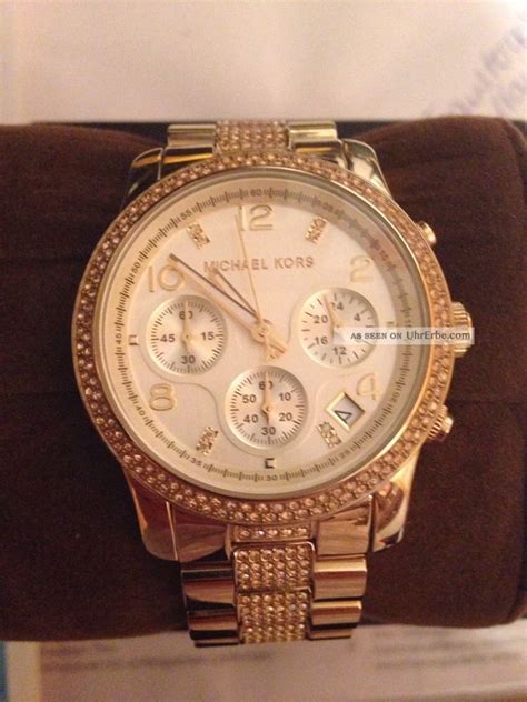 michael kors uhr damen mit steinen|Michael Kors ladies watches.